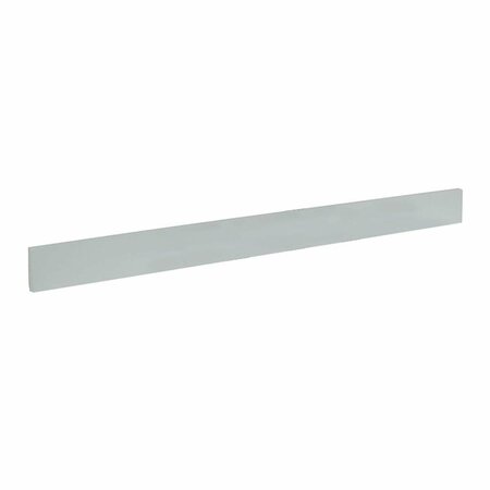 COMFORTCORRECT 55 in. Engineered Stone Backsplash, White CO2797359